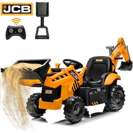 Tracteur électrique 12V Pour Enfants Avec Remorque Amovible – Télécommande 2.4G, 2 Moteurs, LED