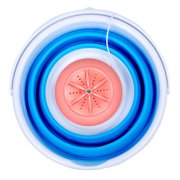 EGNMCR Portable Washing Machine Folding Bucket Washing Machine Portable Turbine Washer USB Laundry Cleaner Laundry machine