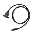 thumbnail image 4 of Peahefy Ethernet Splitter,Ethernet Connector RJ45 Cat6 Cord 1Meter Male To Female LAN Cable With Fixing Base Screw Hole,Ethernet Extender, 4 of 8