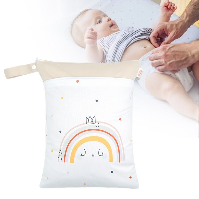 Bag For Daycare Change Of Clothes Washable With Zipper Customizable With Name For Kindergarten Beach Sports