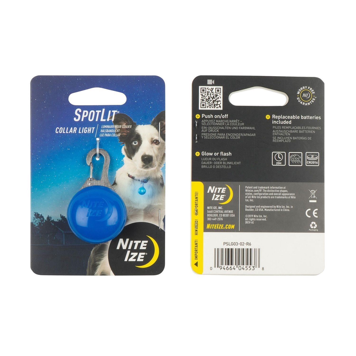 SpotLit™ Collar Light - Blue