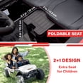 thumbnail image 3 of VOLTZ TOYS 2-Seater 24V Kids Ride On UTV - Realistic Off-Road Dune Buggy with EVA Tires, Spring Suspension, Remote Control & Music - White, 3 of 8