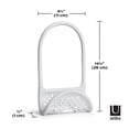 thumbnail image 4 of SLING - Porte-éponge en plastique souple blanc, 4 of 8