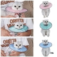thumbnail image 4 of Cat Cone Collar Stop Licking Adjustable Ribbing Neck Recovery Collar, 4 of 7