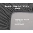 thumbnail image 1 of 500 Thread Count 4 Piece Quality Sheet Set 21 Inch Deep Pocket 100% Egyptian Cotton Solid Pattern, 1 of 4
