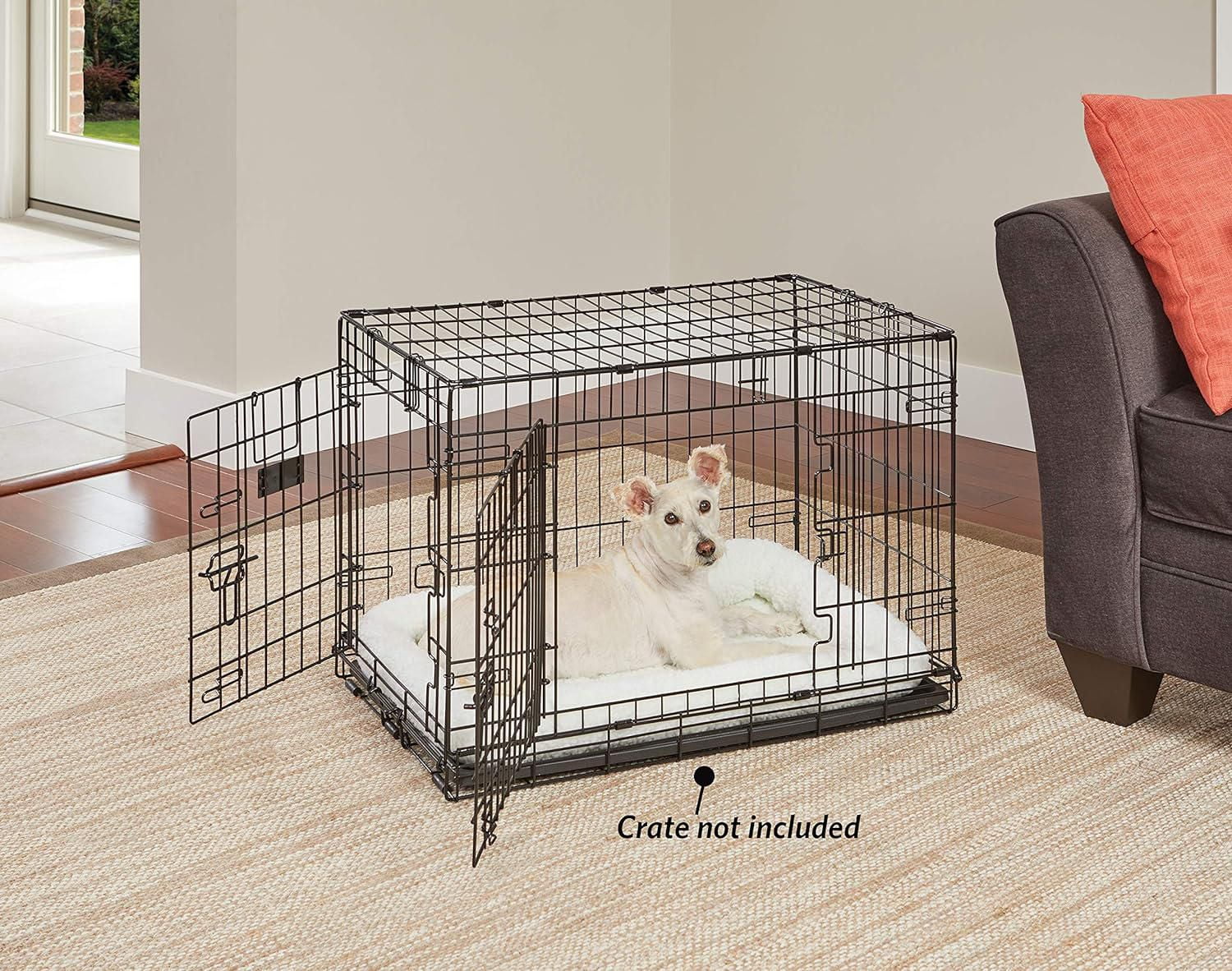 Midwest Homes For Pets Midwest Quiet Time Natural Fleece Dog Bed