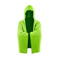 thumbnail image 1 of Wweixi Adjustable Swim Poncho Towel Lightweight And Portable Beach Robe Durable Sun Protection Cape Surf Fluorescent green, 1 of 6