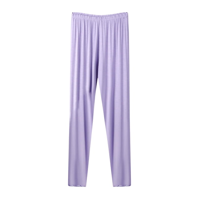 Yuyuzo Pantalon de Pyjama pour Femmes Grande Taille pour Femmes Été Décontracté Confortable Bas de Sommeil Taille Élastique Pantalon de Pyjama