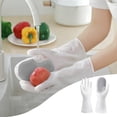 thumbnail image 1 of Reusable Dishwashing Gloves with Scrubber Palm | Rubber Kitchen Cleaning Gloves for Hand Protection | Household Wash Gloves for Utensils Pots Plates Cookware, 1 of 8