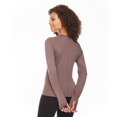 thumbnail image 3 of Athletic Works Women's Long Sleeve Seamless Tee, 3 of 6