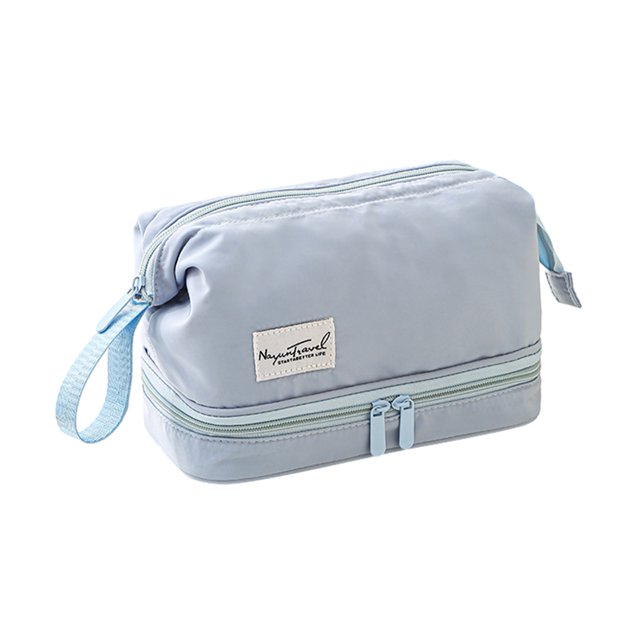 Travel Bags for Women Translucent Makeup Bag, Makeup Bag Set with Frosted Semi Transparent Zipper, Portable Travel Bag, Easy to Hang Makeup Bag Makeup Travel Bag