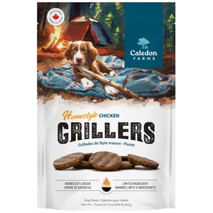 Caledon Farms Soft & Chewy Homestyle Chicken Grillers 426g Limited Ingredient Dog Treats