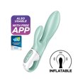 thumbnail image 3 of Satisfyer Pompe à Air Lapin 5+ Vibe en Menthe, 3 of 5