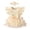 Beige, variant on Yammkia Preemie Girl Clothes Baby Girl Clothes Sleeveless Lace Butterfly Romper Dress Newborn Outfit Beige,1-3 Months