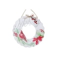 thumbnail image 1 of Couronne En Bois Cardinal Hanger Joyeux, 1 of 3