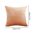 thumbnail image 3 of Birdeem Premium Velvet Pillow Cover, Soft and Smooth Cushion Cover, Decorative for Sofa, Chair, or Bed, 18x18 Inches Size with Hidden Zipper for Easy Use, 3 of 9