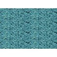 thumbnail image 1 of Ahgly Company Tapis Rectangulaire Lavable en Machine Turquoise Vert, 2 Pieds x 5 Pieds, 1 of 7