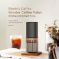 thumbnail image 2 of Electric Burr Coffee Grinder 25 Gears Adjustable 24W Portable USB, 2 of 8