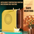 thumbnail image 1 of Clearance Heaters for Indoor Use,Electric Space Heater with Thermostat, Quick Heating, Safe and Quiet Design, Overheat Protection and Compact for Home or Office Use, 1 of 8