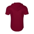 thumbnail image 4 of Timegard Tank Tops Men Crewneck Side Split Solid Color Basic Tee Casual Workout Sleeveless Shirts, 4 of 4