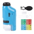 thumbnail image 2 of Kit de Microscope pour Enfants Kit Éducatif de Microscope avec Lentille Haute Définition Portable pour Maison École Expériences Scientifiques, 2 of 7
