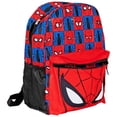 thumbnail image 1 of Sac à Dos Rembourré 16 avec Costume et Visage de Personnage de Marvel Comics Spider-Man, 1 of 4