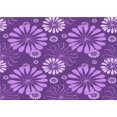thumbnail image 1 of Ahgly Company Machine Washable Indoor Rectangle Transitional Heliotrope Purple Area Rugs, 8' x 12', 1 of 7