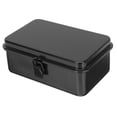thumbnail image 4 of Minkissy Rust Resistance Small Hand Carry Toolbox Iron Black for Home Use 1Set, 4 of 6