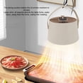 thumbnail image 4 of Hotte Portable, 5V 3 Vitesses Réglables Hotte de Cuisinière Portable Détachable pour Barbecue, 4 of 7