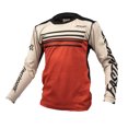 thumbnail image 1 of FASTHOUSE : Jeunesse Alliage SIDEWINDER LS Maillot : Crème/rouge : YL, 1 of 1