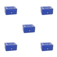 thumbnail image 3 of ZheElen Lightweight Portable Metal Money Box - Cash Safe And Organized Easy To Money Box With Double Layer blue 5Set, 3 of 6