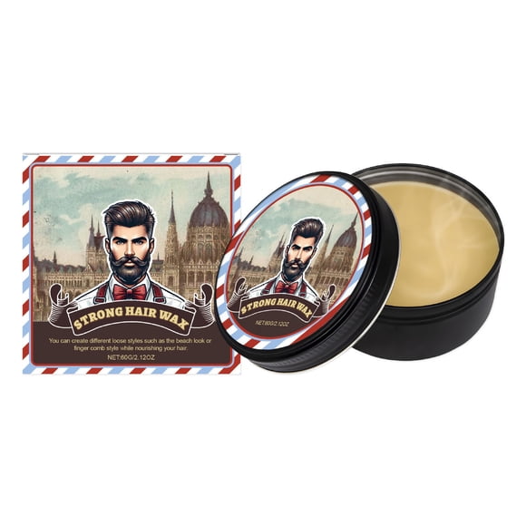 Pomade The Barber Men's and Nourishing Oil Based Hair Pomade Natural Wax Formulation for Strong Hold Hair Wax Hair Wax Men Hair Beard Styling Hair Clay