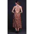 thumbnail image 4 of Bimba Robe de Plage d'Été pour Femmes à Imprimé Floral, Dos Nu, Col Licou – Très Petit, 4 of 6