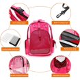 thumbnail image 3 of ORUYROP Pet Cat Dog Backpack Carrier Travel Hiking Mesh Front Dog Backpack Carrier for Cat Rabbit Small Animal Breathable Clear Lightweight Pet Backpack for Outdoor Walking, 3 of 7