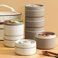thumbnail image 4 of Catégorie de Produit Sac à Lunch 1 – Contenant à Lunch Chaud pour Aliments Contenant à Lunch Thermique en Acier Inoxydable Contenant à Lunch Thermique Portable Bento Bo X Contenant à Aliments et Portable, 4 of 4