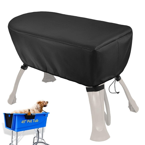 Meitianfacai Elevated Pet Bathtub Cover Dog Bathtub Cover Foldable Pet Bathtub Cover Bathtub Cover 118x56x38cm