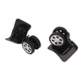 thumbnail image 2 of Roues de Valise Noires, 2 Pcs Roues de Valise de Remplacement Roues de Valise de Remplacement Matériaux Écologiques, 2 of 5