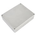 thumbnail image 2 of Effect Aluminum Box Metal Electric Case Instrument Silver Enclosure Project Box, 2 of 10