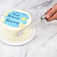 thumbnail image 1 of Cake Tools Stainless Steel Cream Spatula Scraper Leveling Knife Stirring Knife DIY Baking Tools 8in, 1 of 1