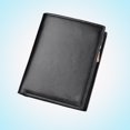 thumbnail image 1 of UPGRATOR Men's Black Purse Billfold with Scratch Resistant Surface and Multiple Pockets, 1 of 8
