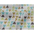 thumbnail image 4 of oneOone Viscose Jersey Fabric Triangle Ikat Decor Fabric Printed BTY 60 Inch Wide, 4 of 5