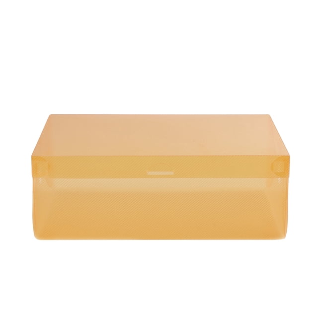 LSLJS Thickened Flip Style Transparent Men's and Women's Storage Shoe Box P Plastic Foldable Shoe Box Children's Storage Storage Box, Home Accessories