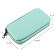 thumbnail image 4 of Womens Double Zipper Wallet Clutch Purse with Phone Holder, 4 of 5