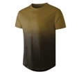 thumbnail image 5 of UVEASISHA T-Shirts Ajustés pour Hommes à Imprimé Dégradé Grande Taille T-Shirts Graphiques Manches Courtes Décontractés d'Entraînement Hauts Col Rond Muscle Culturisme T-Shirts Soldes Aujourd'hui, 5 of 5