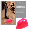 thumbnail image 3 of SHISUYAN Durable Plastic Broom Head for Home Use Red Easy to Install on Broom Pole 7.5 Inches, 3 of 8