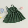 thumbnail image 3 of Petites Filles Princesse Robe Rayures Dot Print Robe Décontractée une Ligne Robe pour la Plage Partie Vêtements Mignons 4-5 Ans, 3 of 8