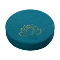thumbnail image 1 of GROWTH TANK Coussin Rond de Méditation Traditionnel pour Femmes Hommes Coussin d'Assise de Sol pour la Maison Bleu Foncé 6 cm, 1 of 9