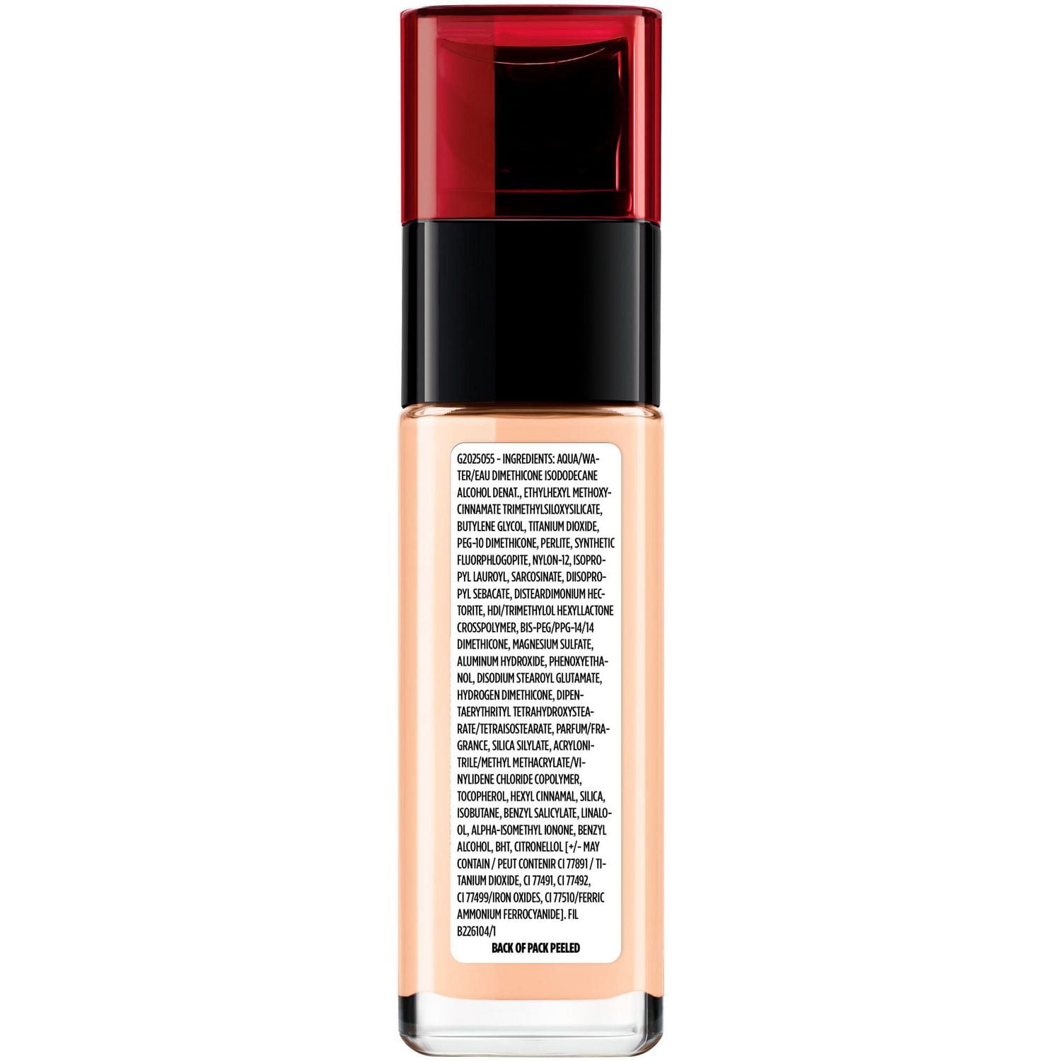 L'Oreal Paris Fond de Teint Infallible Fresh Wear, Formule Liquide Longue Tenue, 30ml