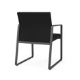 thumbnail image 5 of Fauteuil d'Invité pour Réception Salle d'Attente Soins de Santé / Acier Charbon / Noir, 5 of 5