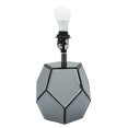 thumbnail image 3 of Sagebrook Home MIRRORED 17.25" FACETD TABLE LAMP, SILVER, 3 of 5